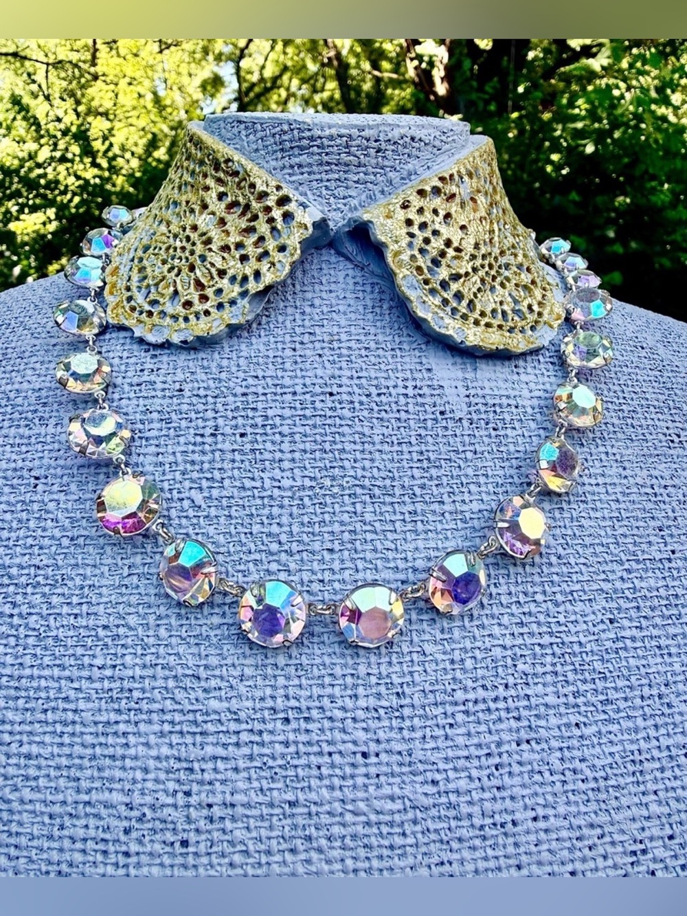 Art Deco AB Choker